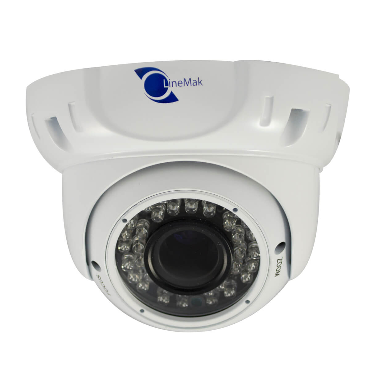 Camara domo, Sensor CCD Sony 1/3, 700TVL, 36 LEDs, 30m IR, IP66, OSD